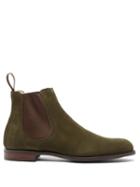 Matchesfashion.com Cheaney - Godfrey Suede Chelsea Boots - Mens - Khaki