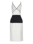 Balenciaga Bi-colour Rivet-detail Dress