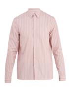 Prada Striped Regular-fit Cotton Shirt