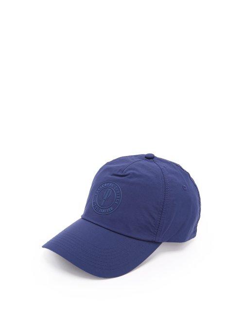 Matchesfashion.com Frescobol Carioca - Logo Motif Baseball Cap - Mens - Navy
