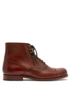 Matchesfashion.com Grenson - Leander Leather Boots - Mens - Brown