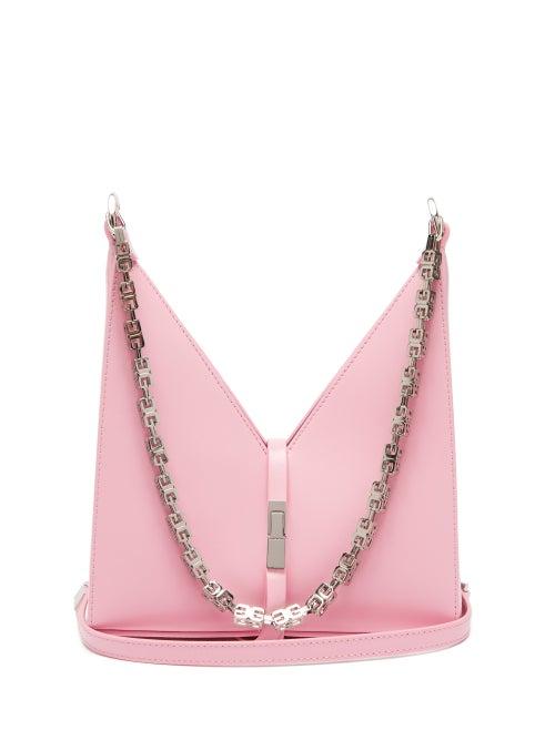 Givenchy - Cut-out Leather Cross-body Bag - Womens - Pink