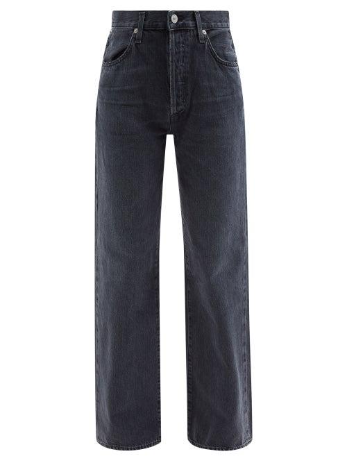 Citizens Of Humanity - Annina High-rise Wide-leg Jeans - Womens - Black