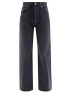 Citizens Of Humanity - Annina High-rise Wide-leg Jeans - Womens - Black