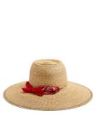 Lola Hats Windsock Bandana-print Straw Hat