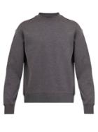Prada Pintucked-sleeve Cotton-blend Sweatshirt
