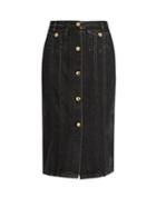 Acne Studios Garea Cotton-blend Denim Skirt