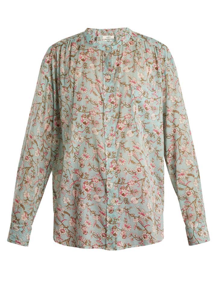 Isabel Marant Étoile Mexika Floral-print Cotton Shirt