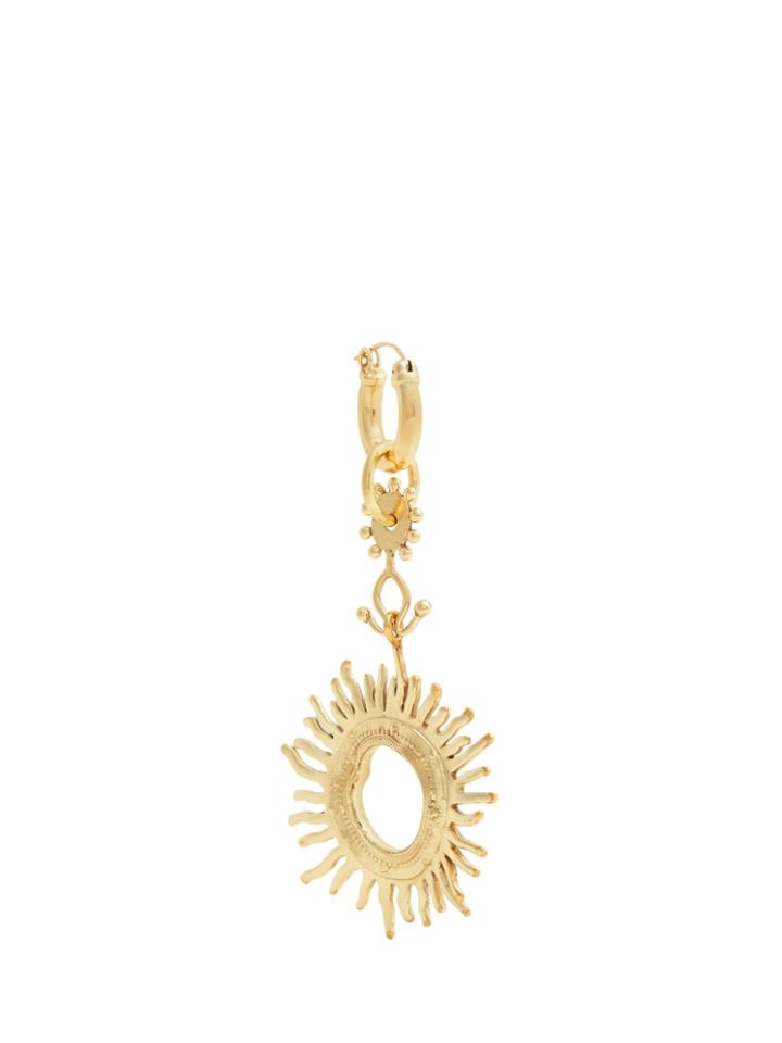 Ellery Strangerland Sun Gold-tone Earrings