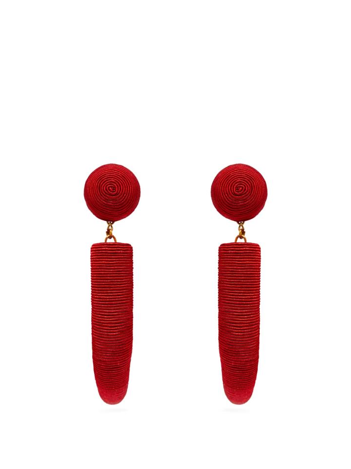 Rebecca De Ravenel Pasha Cord Earrings