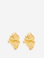 Alia Bin Omair - Levonah Gold-plated Earrings - Womens - Yellow Gold