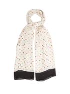 Valentino Polka-dot Chiffon Scarf
