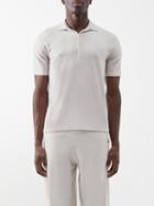 Arch4 - Mr Rochester Knitted-cashmere Polo Shirt - Mens - Cream