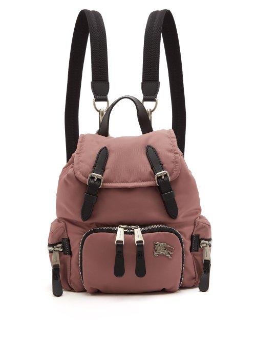 Matchesfashion.com Burberry - Small Backpack - Womens - Light Pink