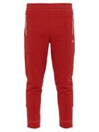Matchesfashion.com Ami - Logo Embroidered Track Pants - Mens - Red