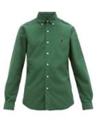 Matchesfashion.com Polo Ralph Lauren - Slim Fit Cotton Shirt - Mens - Green