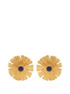 Matchesfashion.com Aurlie Bidermann - Sofia Gold Plated Flower Earrings - Womens - Gold