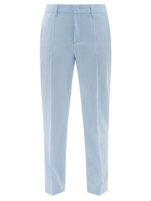 Bogner - Joy Virgin-wool Twill Golf Trousers - Womens - Light Blue