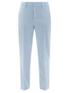 Bogner - Joy Virgin-wool Twill Golf Trousers - Womens - Light Blue