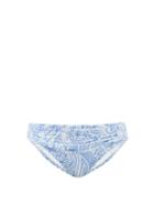 Ladies Beachwear Melissa Odabash - Bel-air Azzuro-print Bikini Briefs - Womens - Blue Multi