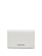 Matchesfashion.com Balenciaga - Ville Mini Saffiano Leather Wallet - Womens - White