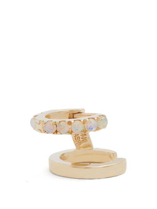 Matchesfashion.com Maria Tash - Opal & Yellow Gold Ear Cuff - Womens - Yellow Gold