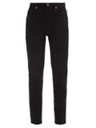 Matchesfashion.com Khaite - Vanessa High-rise Slim-leg Jeans - Womens - Black