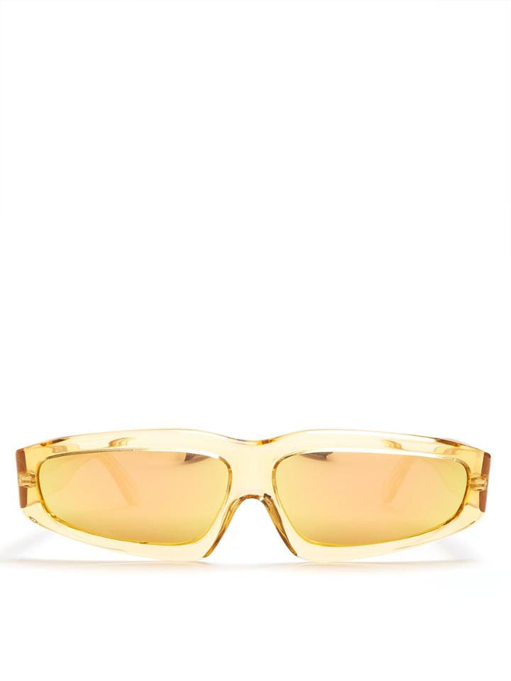 Marques'almeida Angular-frame Acetate Sunglasses