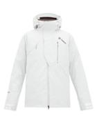 Matchesfashion.com Goldwin - Alpine A Ouranos Down Filled Ski Jacket - Mens - Grey White