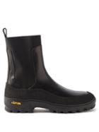 A.p.c. - Sacha Leather Boots - Mens - Black