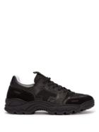 Matchesfashion.com Ami - Running Lucky 9 Suede And Mesh Trainers - Mens - White