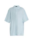 Balenciaga Oversized Cotton-piqu Polo Shirt