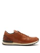 Matchesfashion.com Tod's - Low Top Leather Trainers - Mens - Brown