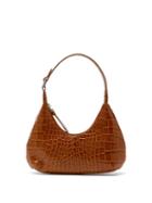 Matchesfashion.com By Far - Baby Amber Croc-effect Leather Mini Shoulder Bag - Womens - Tan
