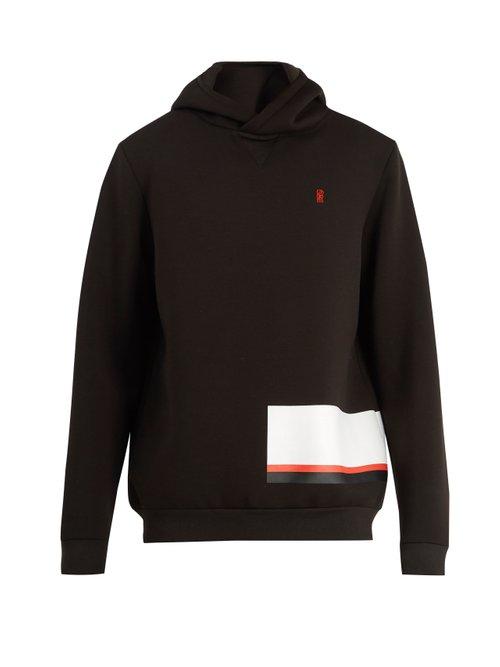 Matchesfashion.com P.e Nation - Bull Rush Hooded Sweater - Mens - Black
