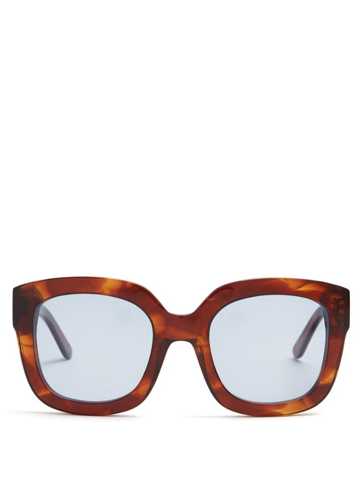 Kaleos Leeloo Square-frame Sunglasses