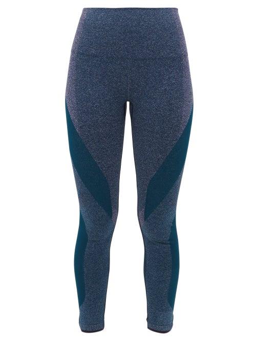 Matchesfashion.com Lndr - Launch High Rise Technical Leggings - Womens - Light Blue