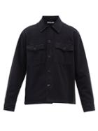 Our Legacy - Evening Coach Brushed Cotton Jacket - Mens - Black