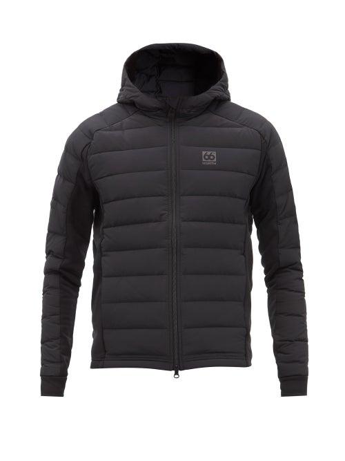 66 North - Ok Quilted-shell Down Jacket - Mens - Black
