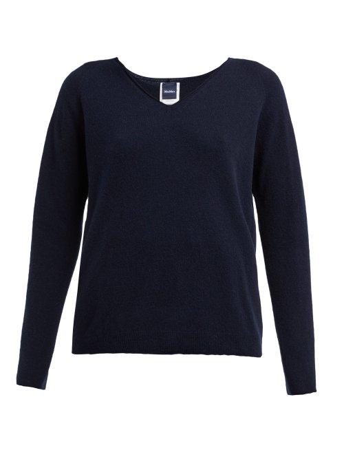 Matchesfashion.com Max Mara Leisure - Larix Sweater - Womens - Dark Navy