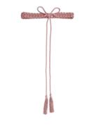 Matchesfashion.com Thierry Colson - Rope Braided Satin Belt - Womens - Pink