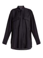 Maison Margiela Oversized Satin-twill Shirt