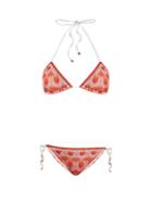 Missoni Mare Knitted Halterneck Triangle Bikini