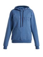 Matchesfashion.com Lndr - College Press Hooded Sweatshirt - Womens - Light Blue