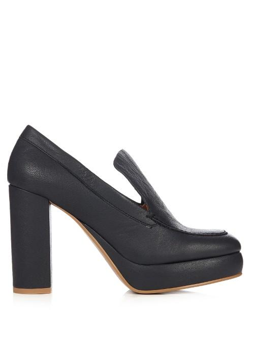 See By Chloé Liza Leather Platform Pumps