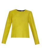 Thomas Tait Long-sleeved Crepe Top