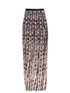 Mary Katrantzou Acti Gardenia-print Silk Skirt