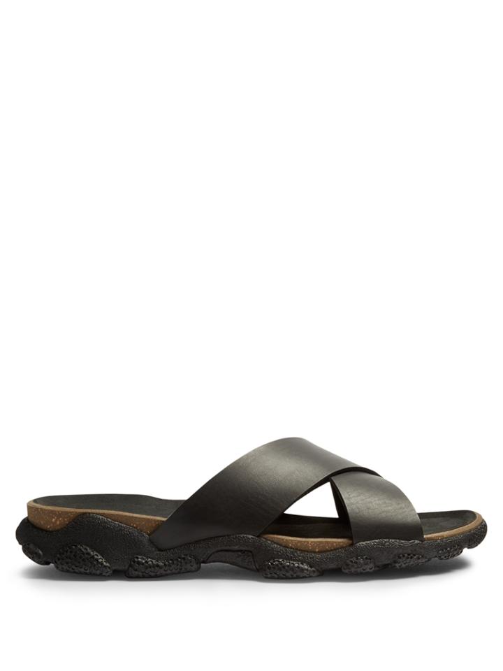 Stella Mccartney Cross-strap Faux-leather Sandals