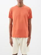 Sunspel - Riviera Cotton-jersey T-shirt - Mens - Orange