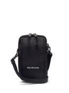 Matchesfashion.com Balenciaga - Logo-patch Canvas Cross-body Bag - Mens - Black